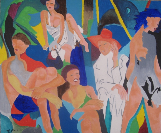 Pierre BALLAIS - Femmes entre elles - art contemporain