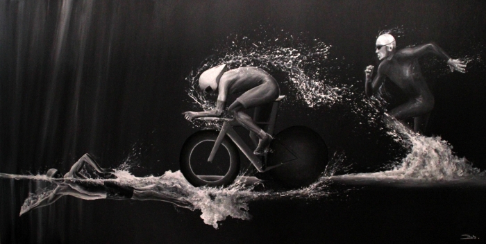 Béranger Bégin - Triathlon - art contemporain