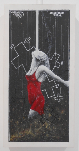 Hilare - November Rain - art contemporain