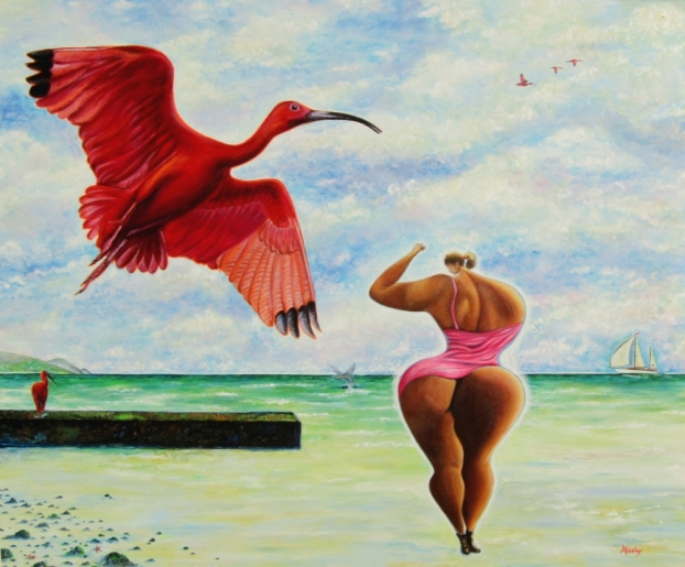 aldehy - L'alibi des ibis - art contemporain