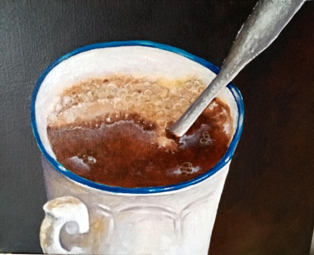 Roigt - koffie met melk - art contemporain