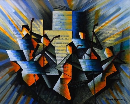 Gilbert RAGUENEZ - "Harmonic" - art contemporain