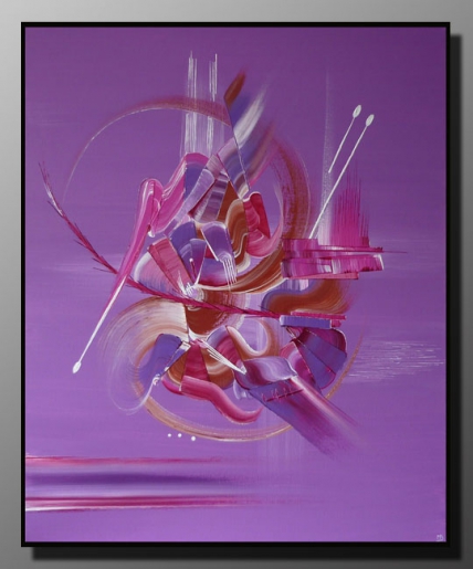 Martine BELFODIL - Peinture abstraite ESPERANCE - art contemporain